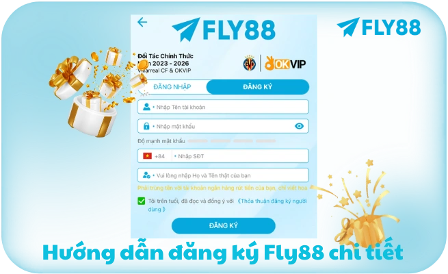 Huong dan dang ky Fly88 chi tiet Hướng dẫn đăng ký Fly88 chi tiết